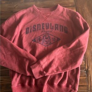 Disneyland Resort Grumpy Red Crewneck Sweatshirt